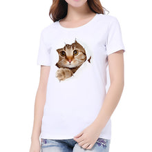 Load image into Gallery viewer, Charmed 3D Cat Print Casual Harajuku Women
