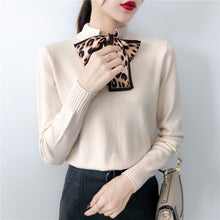 Load image into Gallery viewer, Fashion Women OL Knitted Sweater Elegant Long