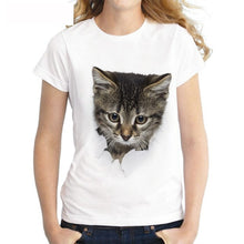 Load image into Gallery viewer, Charmed 3D Cat Print Casual Harajuku Women